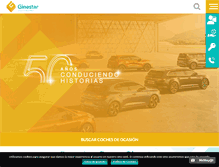 Tablet Screenshot of ginestar.com